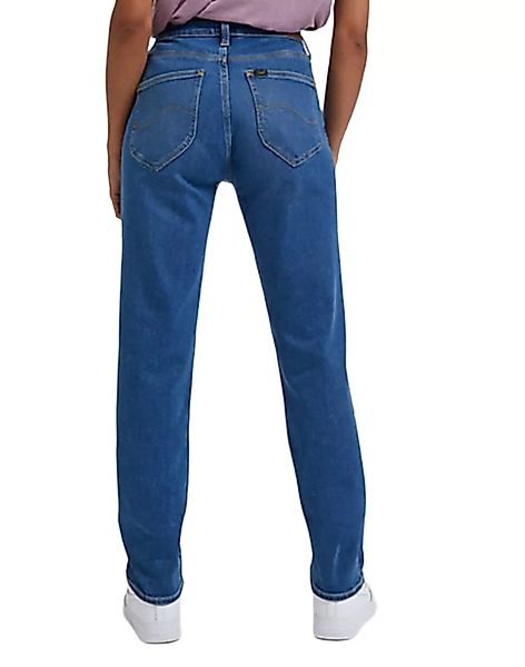 Lee Damen Jeans Marion - Straight Fit - Blau - Mid Ada günstig online kaufen