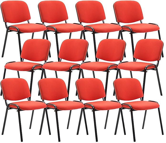 CLP Besucherstuhl Ken Stoff (12er Set), günstig online kaufen