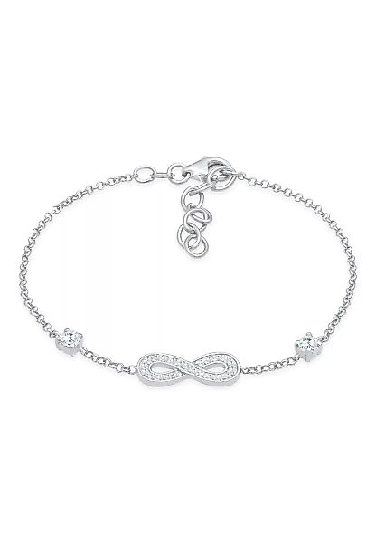 Nenalina Armband "Infinity Unendlichkeit Zirkonia 925 Silber" günstig online kaufen