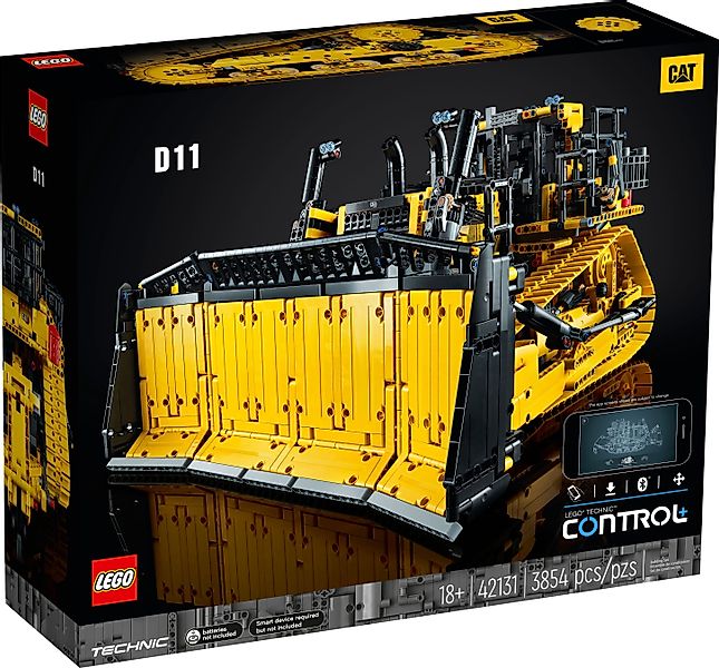 LEGO® Technic 42131 Appgesteuerter Cat® D11 günstig online kaufen