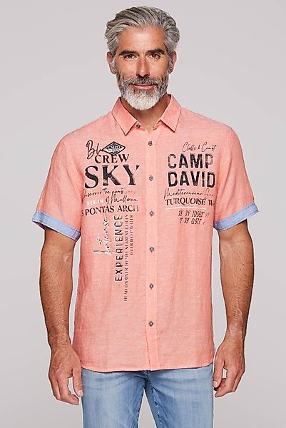 CAMP DAVID Kurzarmhemd, mit Kentkragen günstig online kaufen