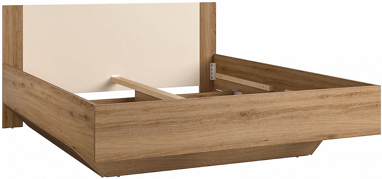 Home affaire Bettgestell »Bitry, Breite 160 bzw. 180 cm, moderner Bettrahme günstig online kaufen