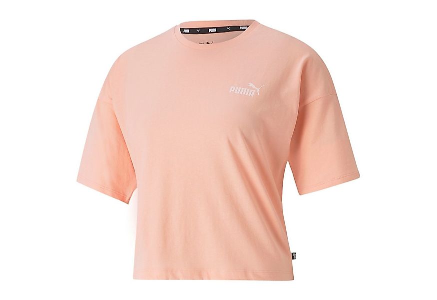 PUMA T-Shirt Puma Damen T-Shirt ESS Cropped Small Logo Tee 586867 günstig online kaufen