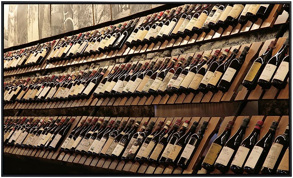 Papermoon Infrarotheizung »Wein Sammlung«, sehr angenehme Strahlungswärme günstig online kaufen