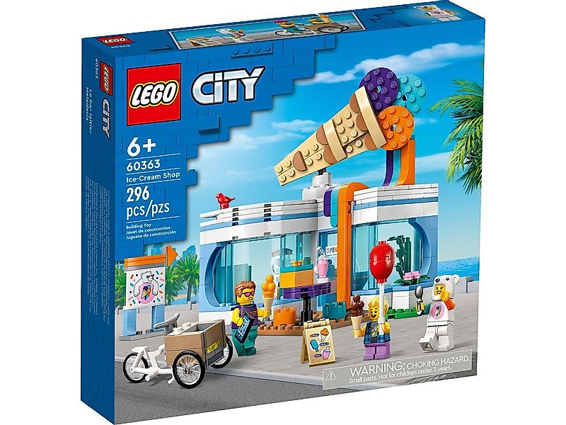 LEGO® 60363 Eisdiele Konstruktionsspielsteine günstig online kaufen