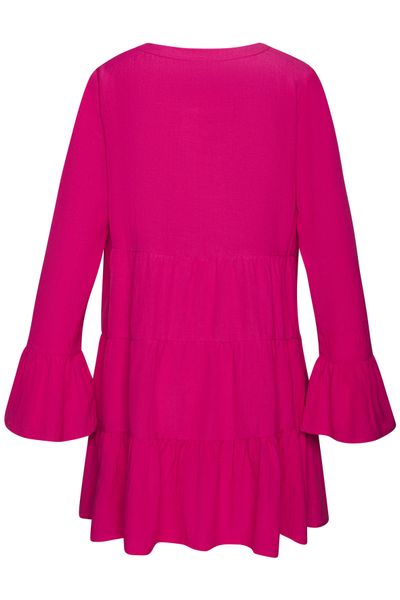 LASCANA Longbluse mit modischen Volants günstig online kaufen