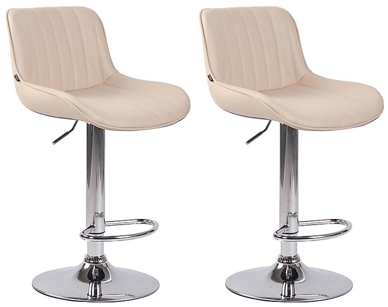 CLP Barhocker Lentini Kunstleder (2er Set, günstig online kaufen
