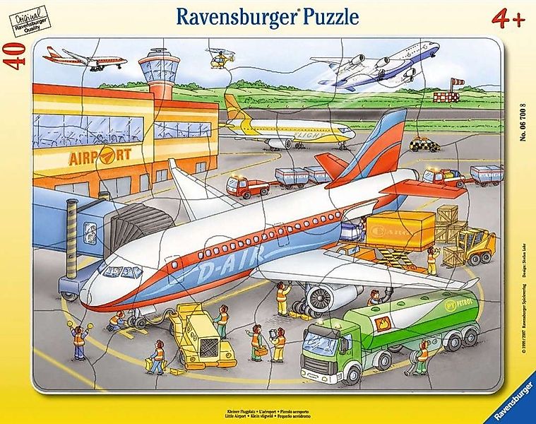 Ravensburger Puzzle 40 Teile Ravensburger Kinder Rahmen Puzzle Kleiner Flug günstig online kaufen