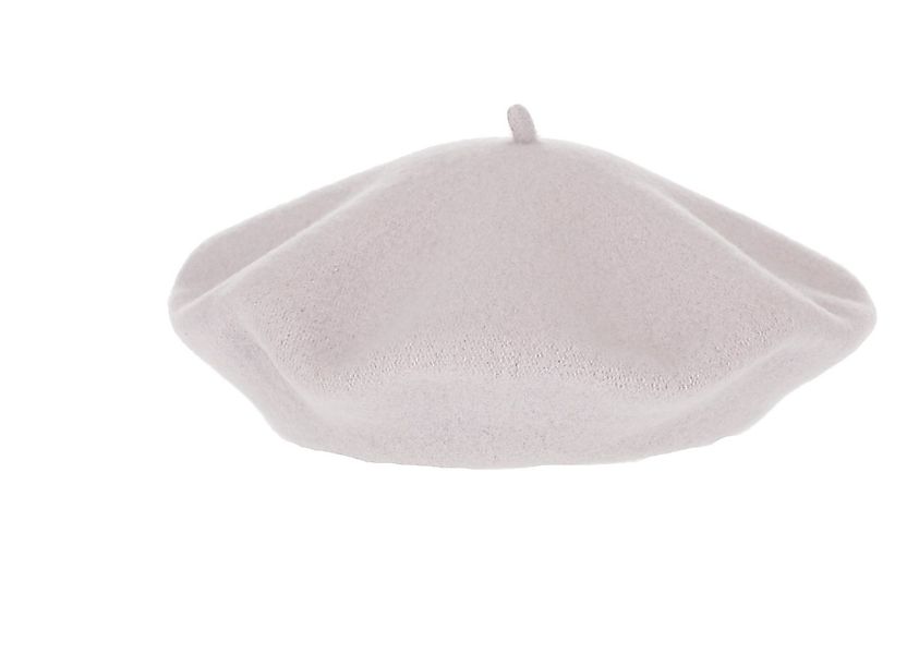 halsüberkopf Accessoires Baskenmütze Filzbaske aus reinem Wollfilz günstig online kaufen