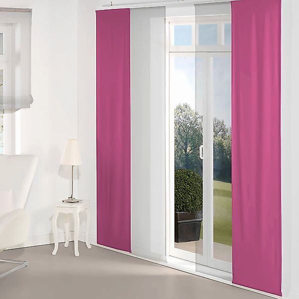 Wirth Schiebegardine "Dim out" Paneelwagen 1 Stk. tlg. inkl. Beschwerungsst günstig online kaufen