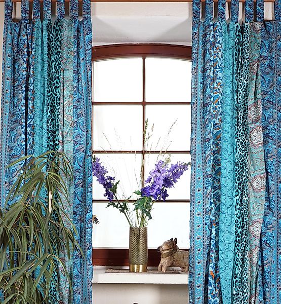 Guru-Shop Vorhang Boho Patchwork Vorhänge, 1 günstig online kaufen