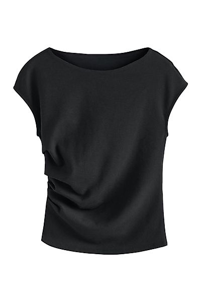 Next T-Shirt Drapiertes T-Shirt aus Jersey günstig online kaufen