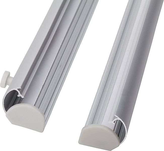 Clever-Kauf-24 Paneelwagen 2er Set Klemmleiste Paneelwagen 60cm Alu, 2er Se günstig online kaufen