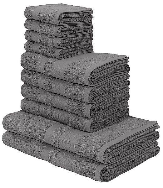 OTTO home Handtuch Set Vanessa, 10-tlg Handtuch-Set, in Standard- und Premi günstig online kaufen