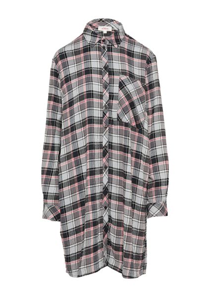 s.Oliver Langarmbluse Kleid Strukturierte Longbluse aus günstig online kaufen