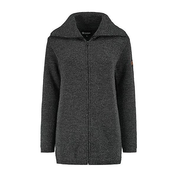 Travelin' Strickjacke Travelin' Vest Nivala Lady Dark Antracite M günstig online kaufen