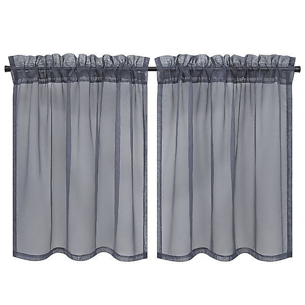 Joyswahl Scheibengardine, Stangendurchzug (2 St), Voile günstig online kaufen