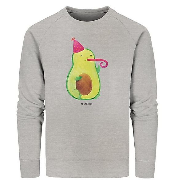 Mr. & Mrs. Panda Longpullover Avocado Feier Größe M - Heather Grey - Gesche günstig online kaufen
