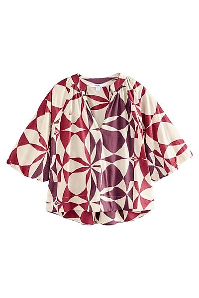 Next Hemdbluse Bluse mit V-Ausschnitt und günstig online kaufen
