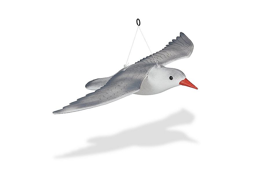 relaxdays Gartenfigur 2 x Vogelschreck Möwe fliegend günstig online kaufen