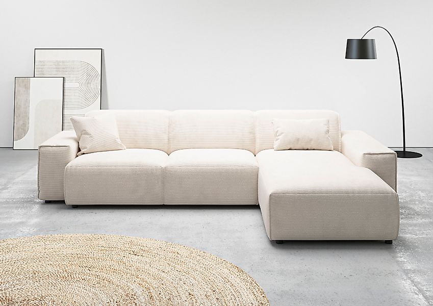 Home affaire Ecksofa »Glimminge auch in Breitcord, Feincord, Bouclé + Easy günstig online kaufen