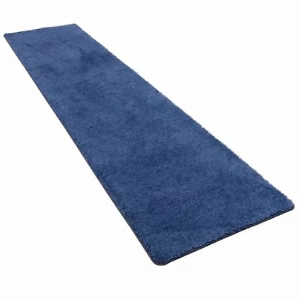 Snapstyle Hochflor Shaggy Läufer Teppich Palace Teppiche dark blue denim Gr günstig online kaufen