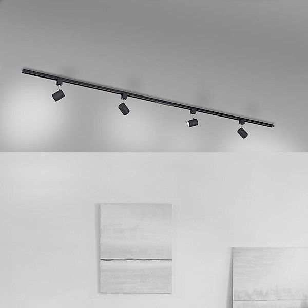 JUST LIGHT Deckenleuchte »TARIK«, 4 flammig, Leuchtmittel GU10   LED wechse günstig online kaufen