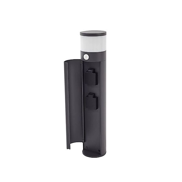 Lucande Außenleuchte Corban 10038253 mit Bewegungsmelder Spritzwassergeschü günstig online kaufen