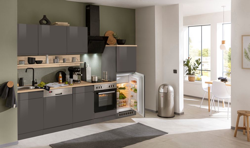 KOCHSTATION Küchenzeile "KS-Virginia" Breite 280 cm, wahlweise mit E-Geräte günstig online kaufen