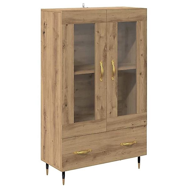 vidaXL Highboard Artisan-Eiche 69,5 x 31 x 115 cm Holzwerkstoff 882551 günstig online kaufen