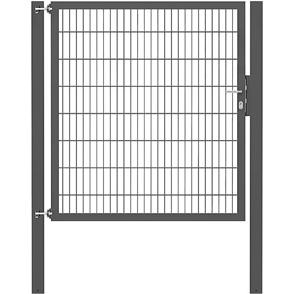 Einzeltor Flexo Plus 150 cm x 160 cm Pfosten 100 cm x 100 cm Anthrazit günstig online kaufen