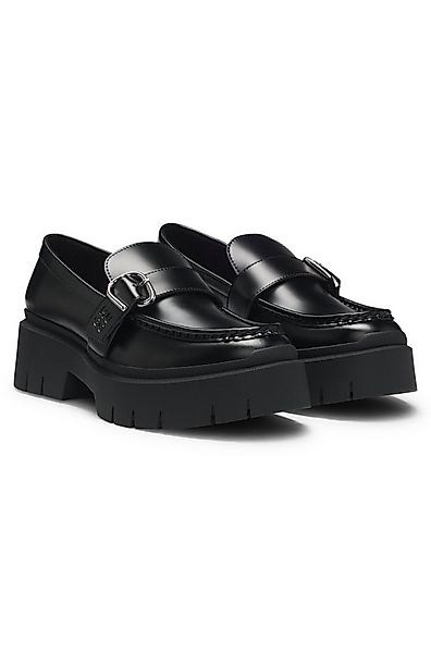 HUGO Kris_NewLoafer Loafer Schlupfschuh, Slipper, robuste Sohle, mit Ziersp günstig online kaufen