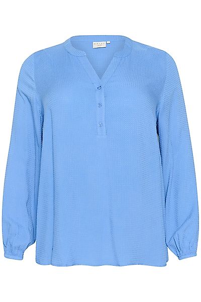 KAFFE Curve Langarmbluse Langarm-Bluse KCmahlena Große günstig online kaufen