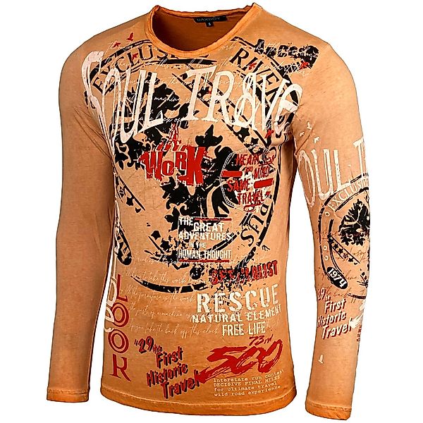 Baxboy Longshirt Herren Longsleeve T-Shirt Moderner günstig online kaufen