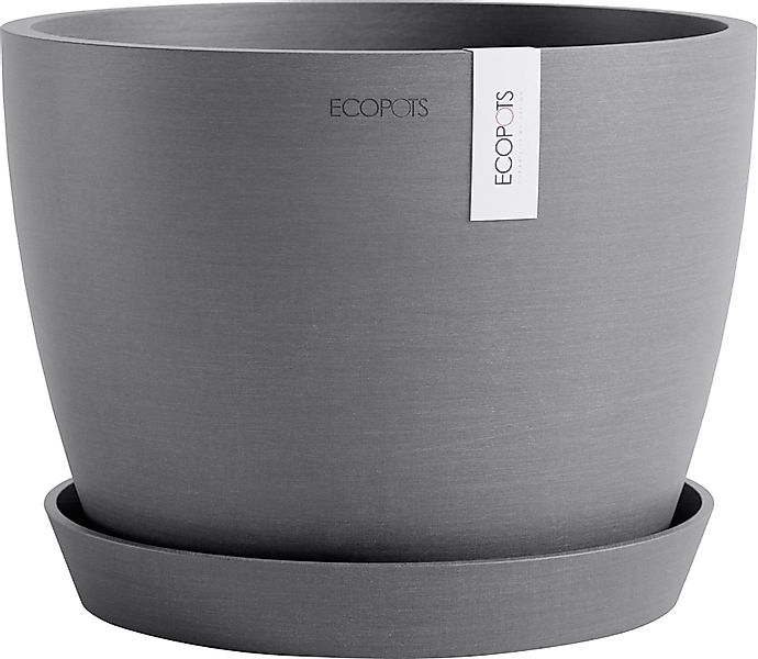 ECOPOTS Blumentopf Stockholm 24 Grau, für günstig online kaufen