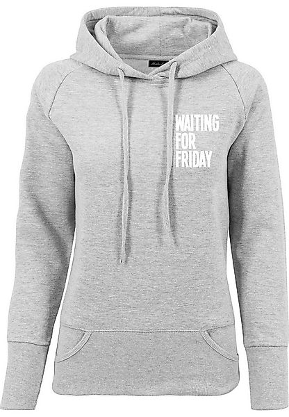 MisterTee Kapuzensweatshirt MisterTee Damen Ladies Waiting For Friday Hoody günstig online kaufen