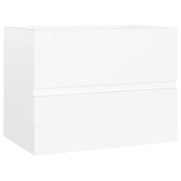 Waschbeckenunterschrank Weiß 60x38,5x45 Cm Spanplatte günstig online kaufen