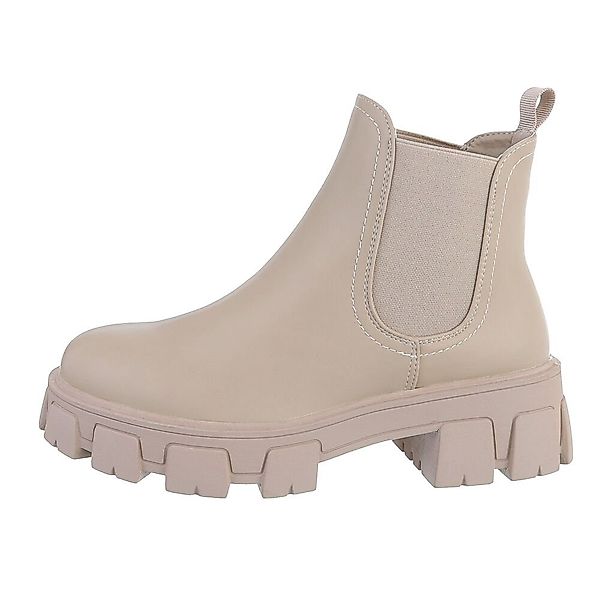Ital-Design Damen Chelsea Freizeit Plateaustiefelette (80951264) günstig online kaufen