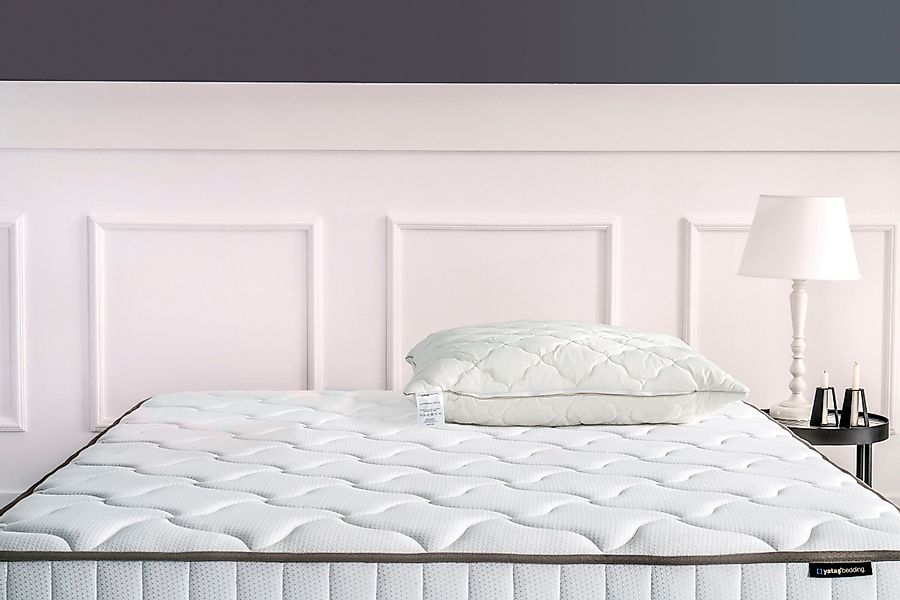 Yatas Bedding Naturhaarkissen »Superwashed Wolle, Kopfkissen 40x80, 80x80 c günstig online kaufen