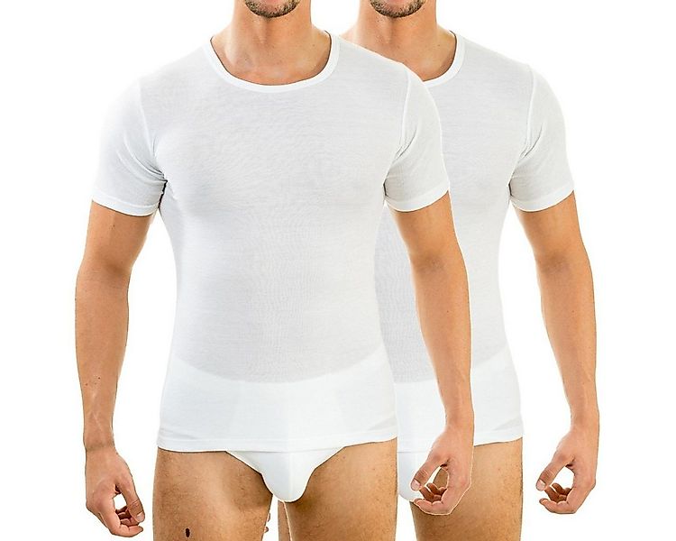 HERMKO Funktionsunterhemd 63840 2er Pack Herren Funktionsunterwäsche Shirt günstig online kaufen