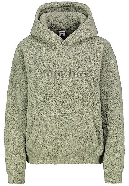 SUBLEVEL Fleecejacke Damen Leo Teddyfleece Kuschelig Übergangsjacke Jacke O günstig online kaufen