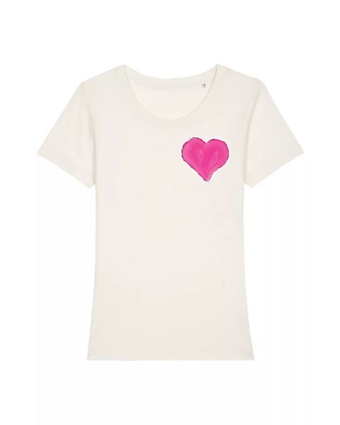Pink Heart | T-shirt Damen günstig online kaufen
