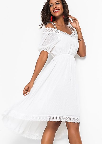 bonprix Trägerkleid für stilvollen Auftritt, aus Polyester, Oversize Passfo günstig online kaufen