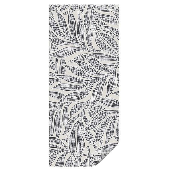 Tulup Fensterfolie Blatt Fällt Fensterfolie Sichtschutz 50x116 cm Grau Fens günstig online kaufen