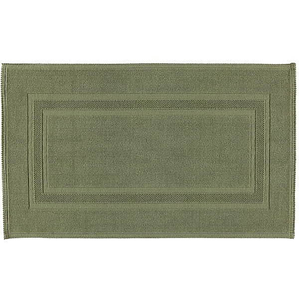 Rhomtuft - Badematte Gala - Farbe: olive - 404 - 70x120 cm günstig online kaufen