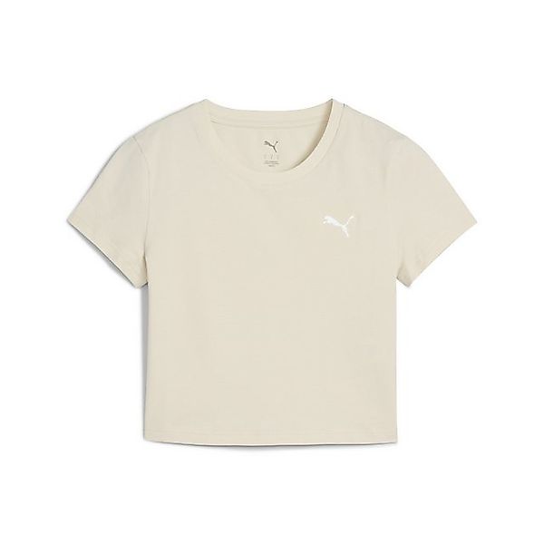 PUMA T-Shirt WARDROBE ESS Kurzes figurbetontes T-Shirt Damen günstig online kaufen