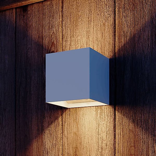 Calex LED-Akku-Sensor-Außenwandlampe Volterra, weiß, IP44 günstig online kaufen