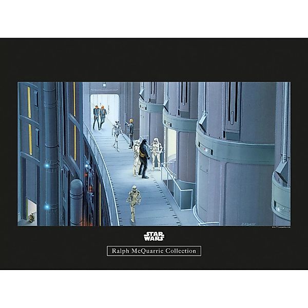 Komar Wandbild Star Wars Elevator 40 x 30 cm günstig online kaufen
