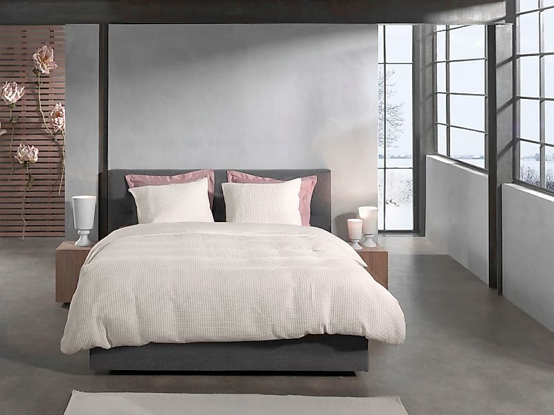 Heckett & Lane Wendebettwäsche "Vafala" 2 Stk. tlg. Waffelmuster,100% Baumw günstig online kaufen