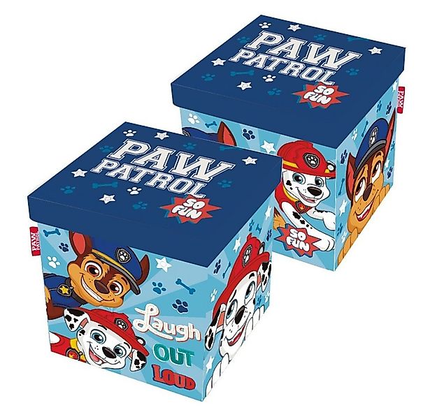 PAW PATROL Aufbewahrungsbox Paw Patrol Spielzeugaufbewahrung 30×30×30cm günstig online kaufen